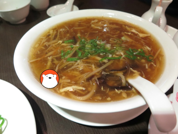 The sweet and sour soup at Kao Chi on Yong Kang Street of Taipei. 