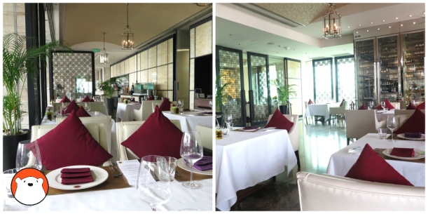 LUCE Italian restaurant at the Eastin Grand Sathorn is on 14th floor of the hotel. The same floor as their main swimming pool. A private room with a view is also available. 